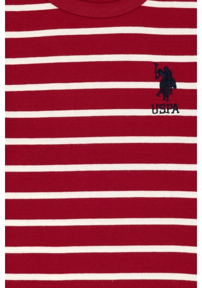 U.s. Polo Assn. Erkek Çocuk Sweatshirt 50316684-vr104 Koyu Frambuaz/dark Raspberry