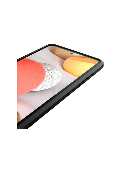 Samsung Uyumlu Galaxy A72 Kılıf Zore Niss Silikon Kapak Siyah