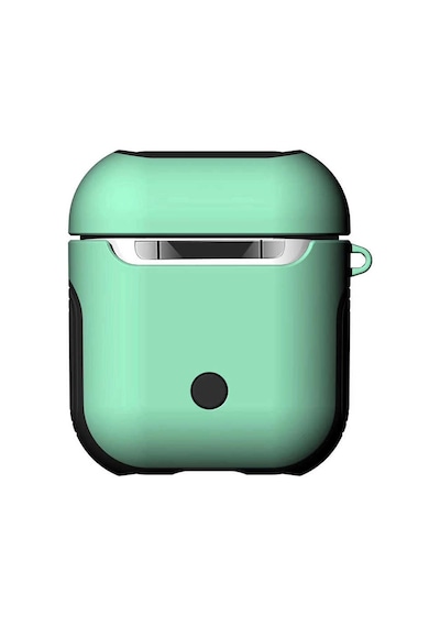 Apple Uyumlu AirPods Kılıf Zore Shockproof Silikon Turkuaz