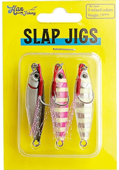 Hanfish Slap Jigs Mix 7gr Lrf Jig Yem