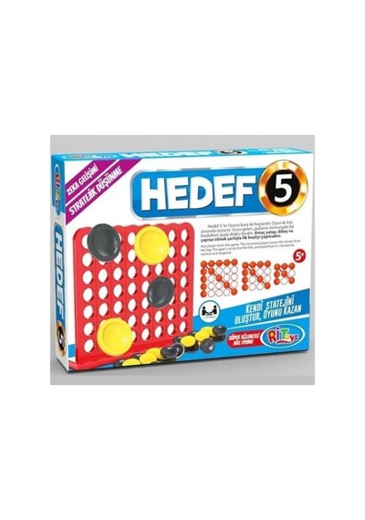 Hedef 5 Zeka Ve Strateji Oyunu - Çocuklar Ve Yetişkinler İçin Akıl Oyunları