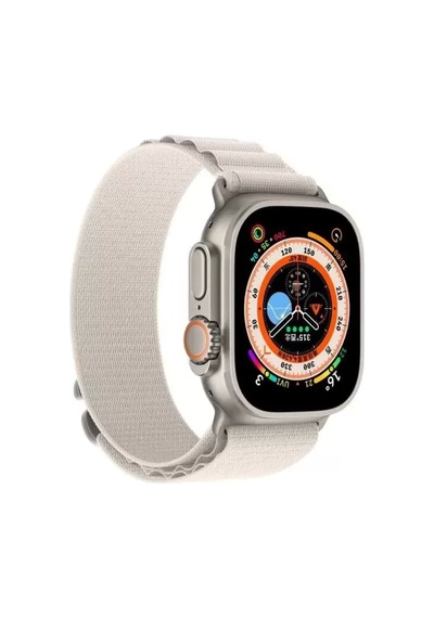 Apple Uyumlu  Watch  10 Serisi 46mm Redclick Krd74 Metal Toka Hasır Kordon
