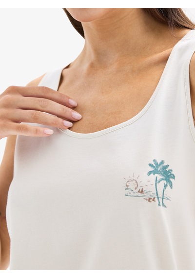 Kadın Pijama Takımı 52070 - Krem Krem
