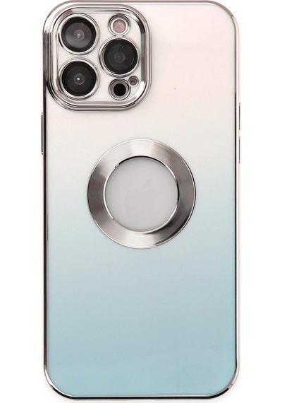 Apple Uyumlu iPhone 13 Pro Max Kılıf Best Silikon Turkuaz/