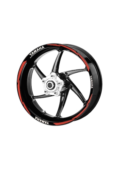 Deeb Yamaha Jant Şeridi Reflektif Kırmızı Beyaz Model S N11.69967