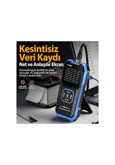 Hrm-10 Akü Voltajı Dahili Direnç Test Cihazı