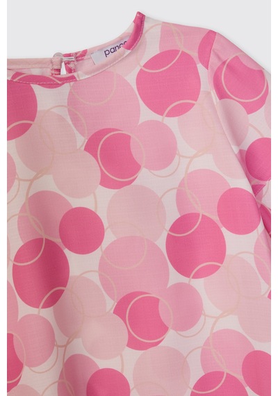 Panço Kız Çocuk Pembe Bluz 2611gk57022