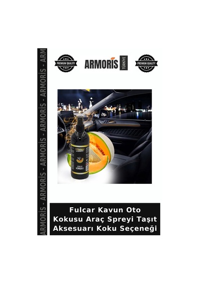 Fulcar Kavun Oto Kokusu Araç Spreyi Taşıt Aksesuarı Koku Seçeneği