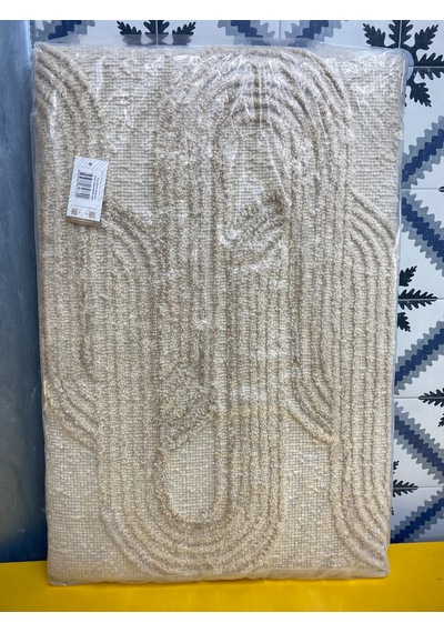 Pure Zincir Dokuma Krem Tablo 60x90
