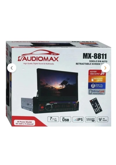 Foxus Audiomax Mx-8811 Indash 7 Inch Double Teyp Bluetooth Mirror-usb-sd-aux
