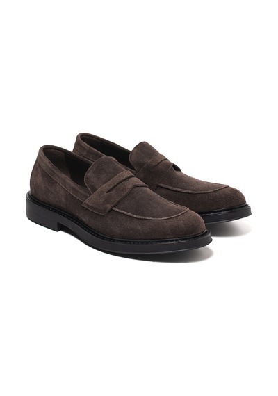 Cacao Dark Brown Oxford Klasik Erkek 1076 - Moss Dino Draghi Kahverengi