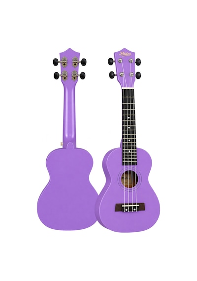 Midex UKX-233PRP Mor Concert Ukulele (Askı Çanta Pena)