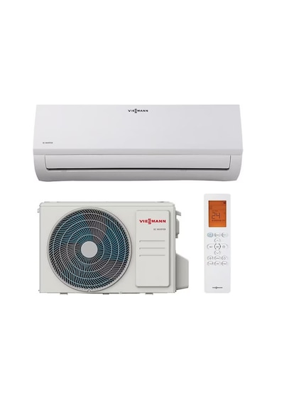 Viessmann SWAA100MFA075 R32 Vitoclima 100-S/HE Pro Max 24000 Btu Inverter Duvar Tipi Klima Montaj Dahil