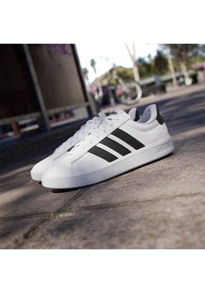 Adidas Grand Court 3.0 Beyaz Erkek Sneaker Ih1472 Beyaz
