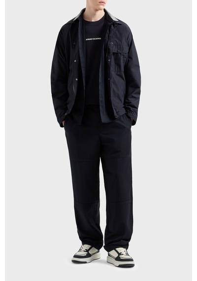 Armani Exchange Erkek Gömlek Ceket Xm000209 Af12012 Ub101 Lacivert Lacivert