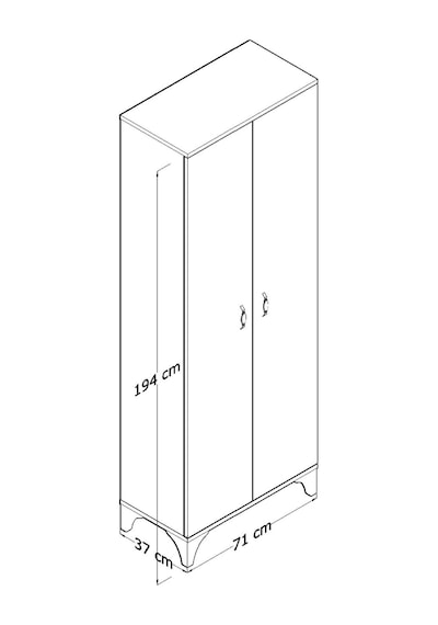 Esmopa Çok Amaçlı, Kiler, Ayakkabılık, Mutfak, Banyo, Balkon Dolap 001