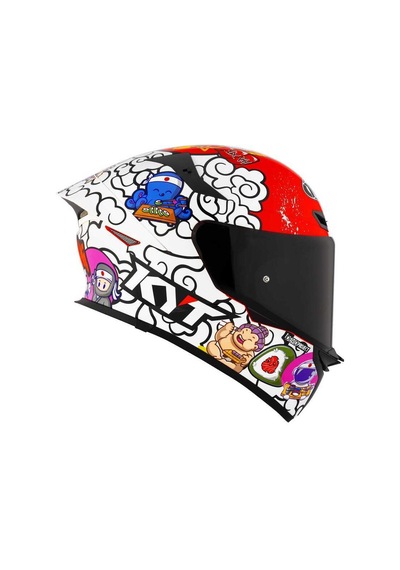 Kyt Tt-revo Kask Sushı Tıme Çok Renkli