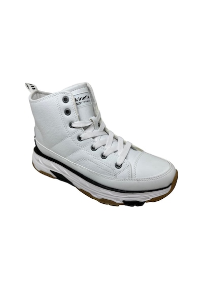 Kinetix Viole Boğazlı Kadın Sneaker Ayakkabı Ckr00692 Beyaz Siyah - Beyaz