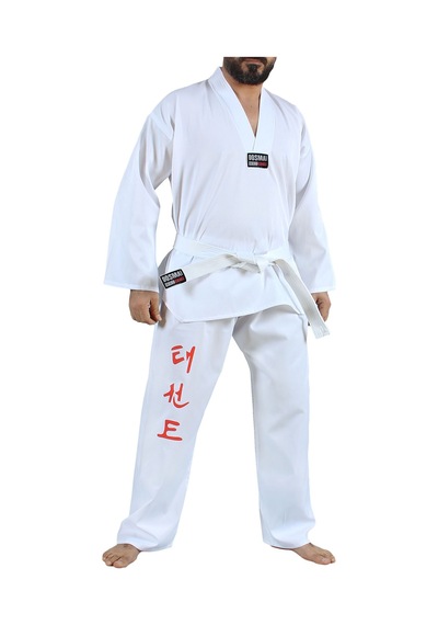 Dosmai Taekwondo Elbisesi Kuşaklı Te020 Beyaz