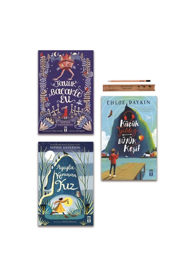 Genç Timaş Ayıyla Konuşan Kız - Tavuk Bacaklı Ev - Küçük Yıldız Büyük Keşif Set - 3 Kitap