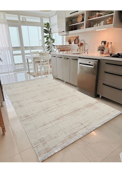%100 Akrilik Makine Kesme Yolluk Mutfak Koridor Salon Yatak Odası Halısı Neh3