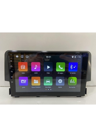 Honda Civic Fc5 Android 14 2-32 Multimedya Carplay-kamera-ıps