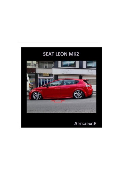 Seat Leon Mk2 Aero Marşpiyel Tk.-fiberglass-boyasız