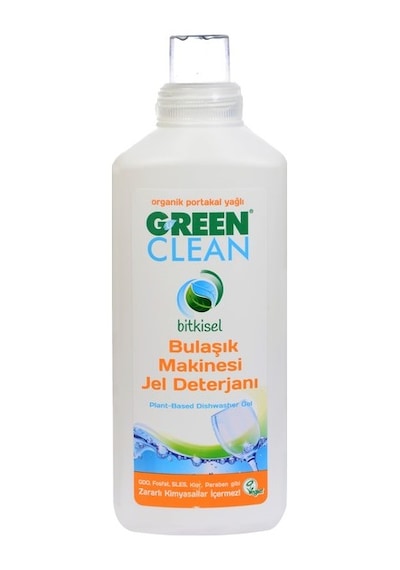 U Green Clean Bitkisel Portakal Yağlı Jel Bulaşık Makinesi Deterjanı 4 x 1 L