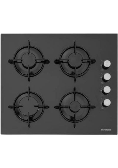 Silverline BO6502B02-CS5335B01-3457 Soho Cam Ankastre Set Siyah