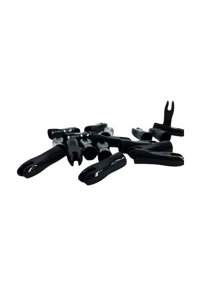 Okçubaba Polycarbonate Resin Geleneksel Gez 8mm Siyah 10 Adet Siyah