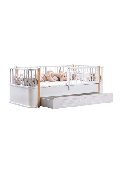 Yavrulu Karyola, Antalya Montessori Yavrulu Yatak - Ceviz + 1 Adet Comfort Yatak Yavrulu Karyola, Antalya Montessori Yavrulu Yatak - Ceviz + 1 Adet Comfort Yatak