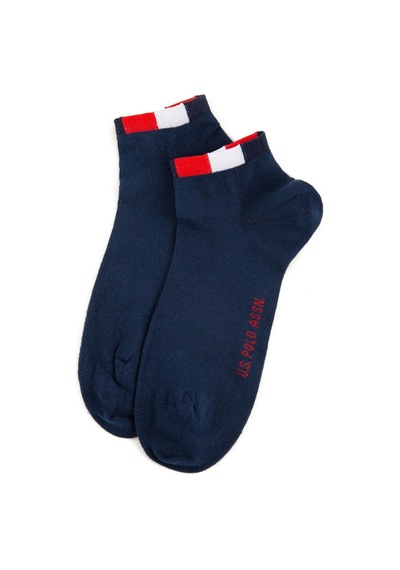 U.S. Polo Assn. Erkek 2'li Patik Çorap lacivert