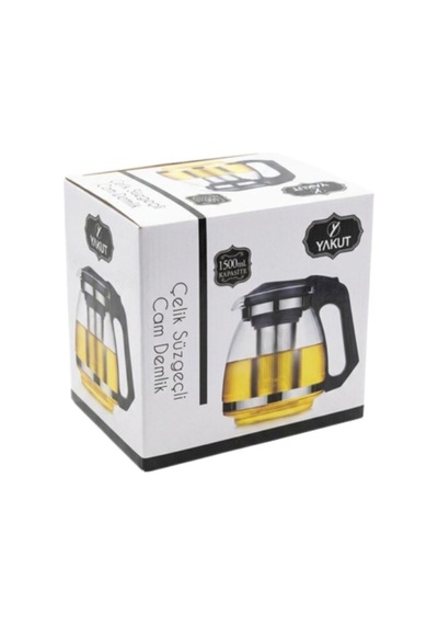 Arzum Ar3134 Dreamtea İle Uyumlu Çelik Süzgeçli Cam Demlik - 1500 Ml
