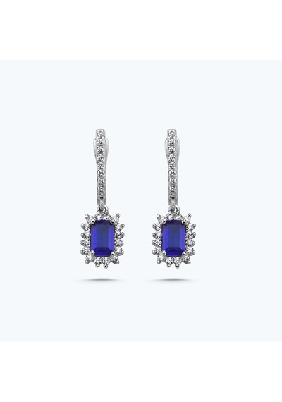 Altınbaş Altın Üçlü Mavi Taşlı Baget Set Utkvr0034-24627-set
