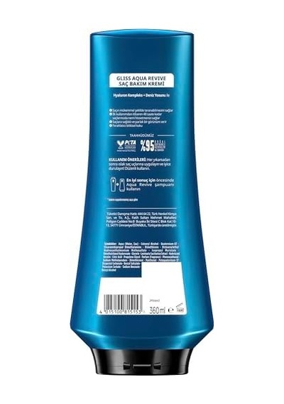 Aqua Revive Nemlendirici Saç Bakım Kremi 360 Ml