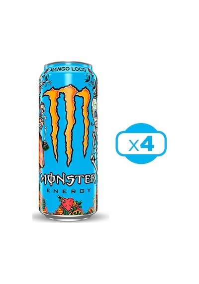 Monster Energy Enerji İçeceği Mango Loco 4 x 500 ML
