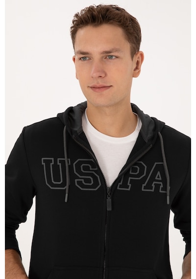 U.s. Polo Assn. Erkek Siyah Hırka Örme 50313719-vr046 Siyah