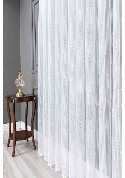 Evdepo Home Kullanıma Hazır Örme Tül Perde (540740972)