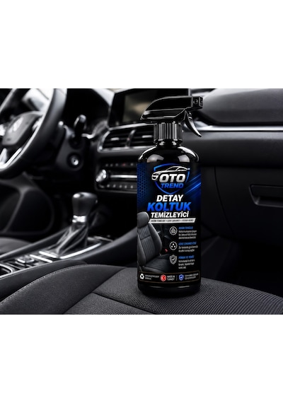 Oto Trend Detay Koltuk Temizleyici 400 Ml Araç İçi Kumaş Ve Döşeme Temizleyici, Güçlü Leke Çözücü 0