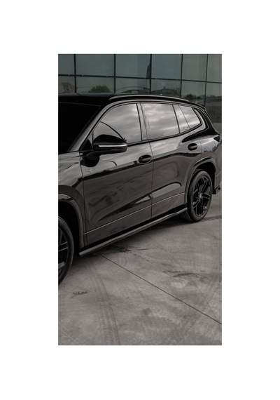 Volkswagen Tayron 2025+ R-line Yan Marşpiyel Seti Piano Black Sportif Yan Tasarım