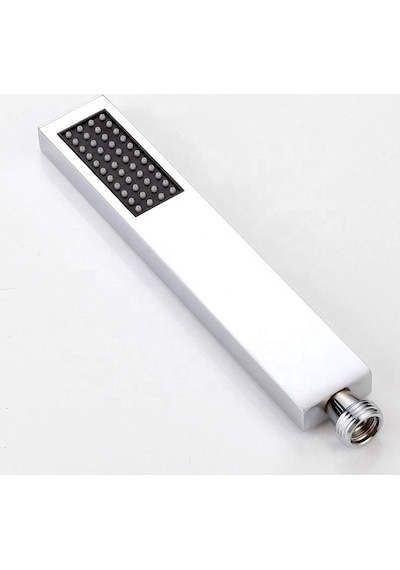 Fause El Duş Başlığı Pirinç Metal Kare Ke102 Diğer