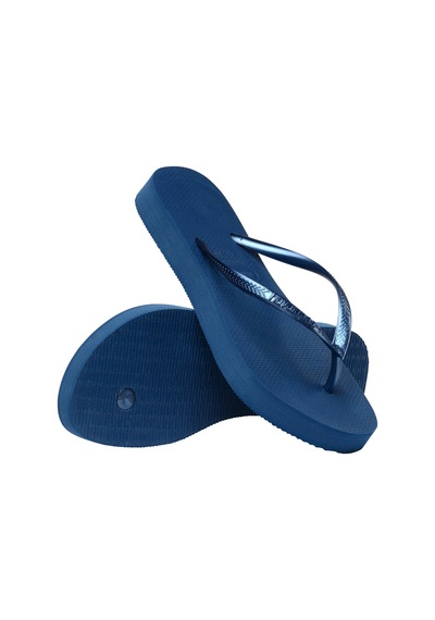 Havaianas HAVAIANAS Slim Platform FC Comfy Blue Terlik 4144537-1803 Mavi