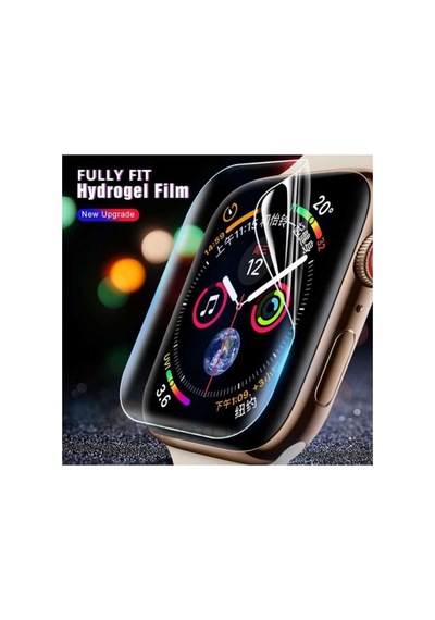 Apple Watch 42mm İle Uyumlu Full Ekran Nano Saat Koruyucu Narr Tpu Çok Renkli