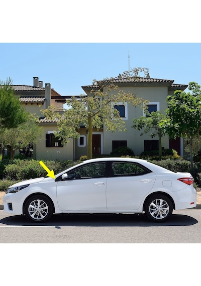Toyota Corolla 2014-2019 Sol Dış Ayna Önü Üçgen Plastik Kapak