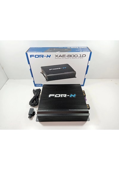 For-x Mono Amfi For-x Xae-800.1d Bass Anfisi 800 Rms Bass Kontrollü Mono Anfi
