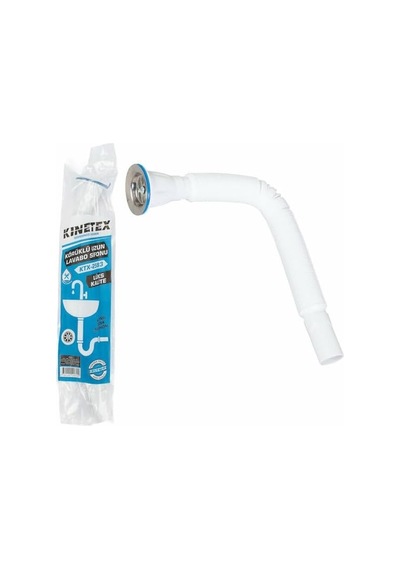 Tr Kınetex Ktx-2583 Körüklü Uzun Lavabo Sifonu Genel