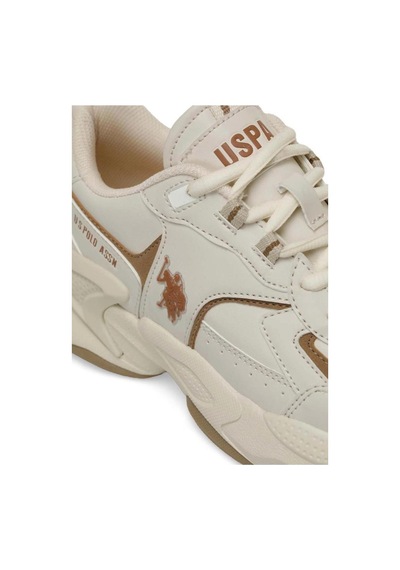 U.s. Polo Assn. Isabella 6pr 102696464 Kadın Spor Ayakkabı Bej 36-40