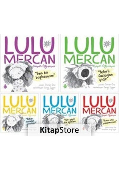 Lulu Mercan Hayatı Öğreniyor Seti 5 Kitap Takım - Özkan Öze - Uğurböceği