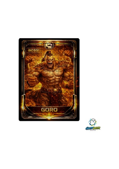 Mortal Kombat Goro 99 Parça Ayaklı Puzzle Dekoratif Çocuk Yapbozu 0226