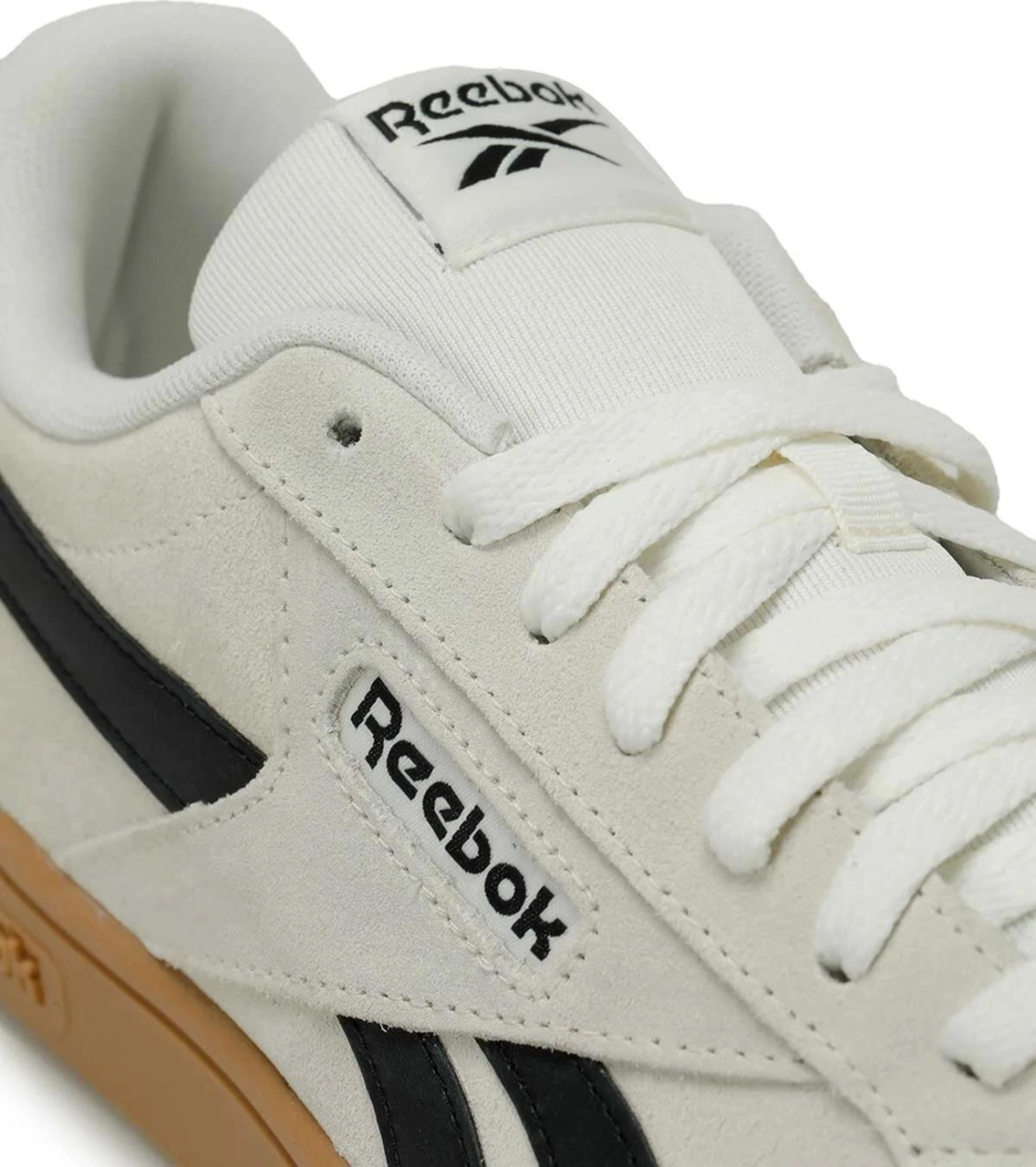 Reebok Court Retro Bej-siyah Nubuk Erkek Spor Ayakkabı Bej